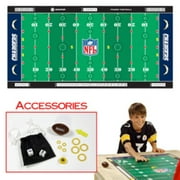 Trademark Global NFL Licensed Finger Football Game Mat, Chargers