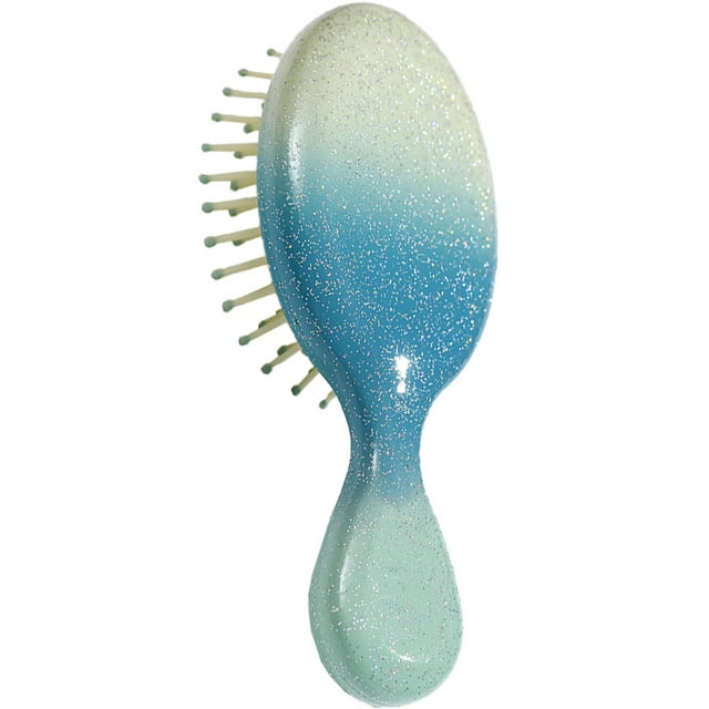 Cepillo para el cabello, cepillo con cerdas suaves, niños pequeños, adolescentes, para la mayoría de los tipos de cabello (1 paquete)