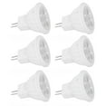 thumbnail image 3 of 6 Pcs Ampoules LED à Intensité Variable 360LM MR11 LED pour Paysage avec Base en Céramique GU4 4W, 3 of 25