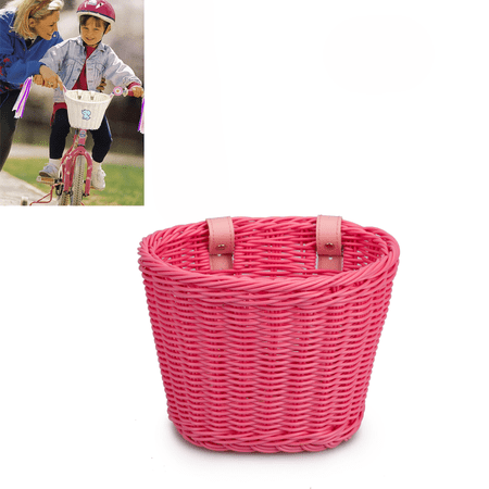 Yardwe Lot De 3 Paniers De Vélo Pour Enfants Amovibles En Plastique Orange - Léger Et Pratique