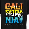 thumbnail image 3 of Instant Message - California Coastline - Women's Short Sleeve Graphic T-Shirt, 3 of 6
