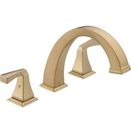 Delta Dryden Roman Tub Trim, Champagne Bronze