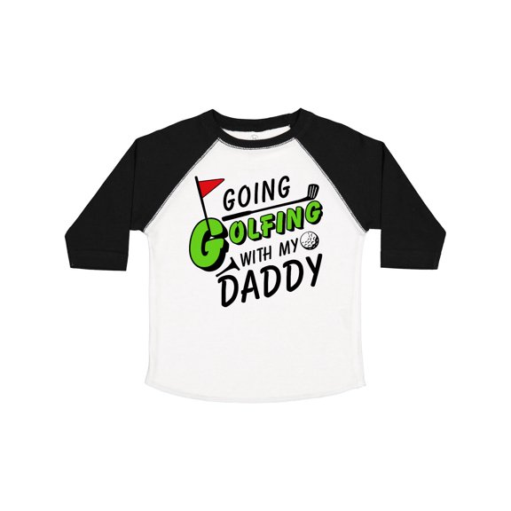 Inktastic Going Golfing with My Daddy Kids Golf Boys or Girls Toddler T-Shirt
