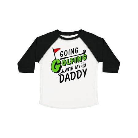

Inktastic Going Golfing with My Daddy- Kids Golf Gift Toddler Boy or Toddler Girl T-Shirt