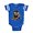 Royal Blue, variant on CafePress - FIN Wirehaired Dachshund Photo CROP Baby Football - Cute Infant Baby Football Bodysuit