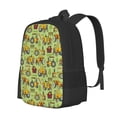 thumbnail image 1 of Balery Cute Tractor Mochila para hombre y mujer - Tela Oxford 600D resistente - Gran capacidad, resistente al agua, ideal para la escuela, viajes y senderismo, 1 of 6