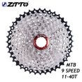 thumbnail image 1 of ZTTO 9S Cassette Roue Libre 11-40T 9 Vitesses Roue d'Inertie Roue d'Inertie Cassette Pièces de Bicyclette, 1 of 7