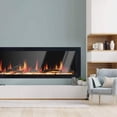 thumbnail image 5 of Litedeer Homes Electric Fireplace Insert ZEF78VS Litedeer Gloria II Wall Mounted Electric Fireplace with APP 78 inch, 5 of 5
