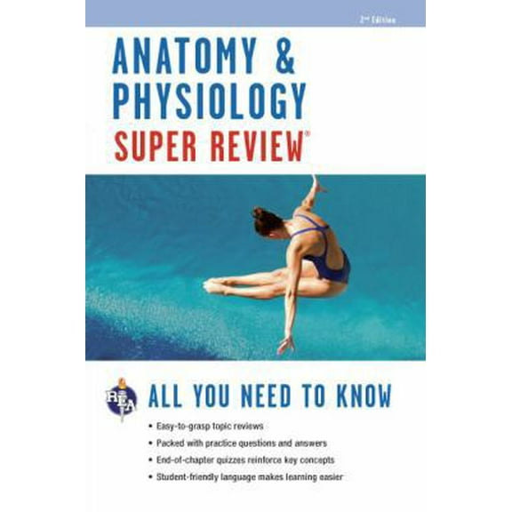 Pre-Owned Anatomy & Physiology Super Review (Paperback) 0738611220 9780738611228