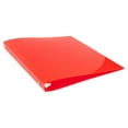 thumbnail image 4 of JAM Paper & Envelope Plastic Binder, 11.5 x 10.25 x 1/2 in, Red, 1 Pack, 4 of 5