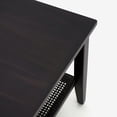 thumbnail image 5 of Liora - Square Rattan Coffee Table, Black, 5 of 7