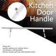 thumbnail image 1 of Stainless Steel Practical Sturdy And Durable Convenient Pull Handles Cabinet Knobs Corrosion- Coffee Shop For Office, 1 of 8