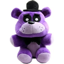 7" Purple Freddy Plush Toys FNAF Shadow Freddy Plush Toy 7'' Figure Purple Stuffed Animals Collection