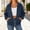 Navy, variant on Tdoqot Womens Oversized Hoodies with Pockets- Adjustable Drawstring Casual Trendy Long Sleeve Zip Up Sweatshirt Black Size XL