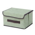 thumbnail image 1 of Home Fabric Folding Storage Box Foldable Multi-purpose Clothing Organizer Portable Non-woven Bust-proof Box, 1 of 9