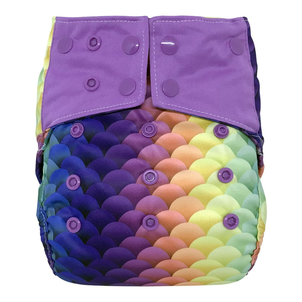 Reusable Diaper Cover Waterproof Shell for Baby Prefold Cloth Diapers