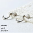 thumbnail image 3 of Ganchos para cortina de ducha - Juego de 12 | Ganchos para cortina de ducha | Ganchos para anillos de cortina de ducha | Ganchos para cortina de ducha a prueba de óxido | Ganchos para ducha de baño, 3 of 5