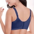 thumbnail image 5 of Paiwinds Plus Size Women's Wirefree Seamless Bra, Smooth Fabric Full Coverage Side Support for Comfort & Lift, Everyday Wear, 5 of 9