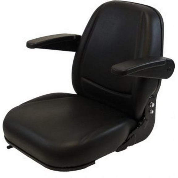 SEQ90-0380 Seat(Black) Fits Kubota