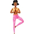 thumbnail image 1 of Barbie Made To Move Fashion Doll, Brunette Wearing Removable Sports Top & Pants, 22 Bendable “Joints”, 1 of 5