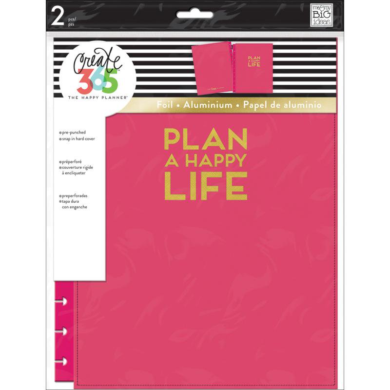Create 365 Big Snapin Hard Cover Plannerpink Plan A Happy Life
