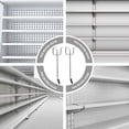 thumbnail image 5 of Troglfold pegboard hooks Metal Pegboard Hooks Set for Garage Organization (20 Sets),4.13"X1.18"X1.26", 5 of 10