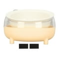 thumbnail image 2 of Cuenco De Comida Para Gatos, Plato Elevado De Cerámica Para Mascotas, Cuencos De Gato Elevados Para Gatos De Interior Con Soporte Inclinado Para Pequeño, Gato Gordo,, 2 of 7