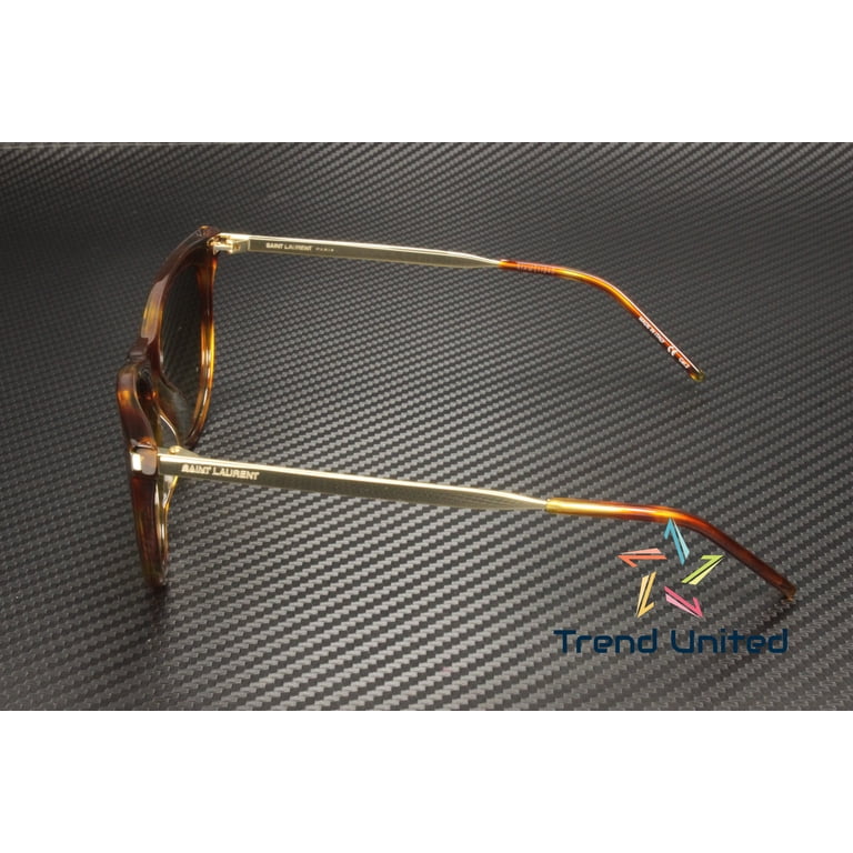 Saint Laurent SL510 005 54mm Oval Cat Eye Sunglasses Havana Gold Brown Gradient SAINT LAURENT SL 510 005 Cat Eye Havana Gold Brown 54 mm  main image 2