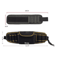 thumbnail image 2 of Bolsa Bloosom  Porta Herramientas Profesional Para Electricistas Negro, 2 of 4