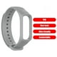 thumbnail image 3 of Correa de reloj de pulsera de sarga de TPU suave para Samsung Galaxy Fit-e R375 (gris), 3 of 6
