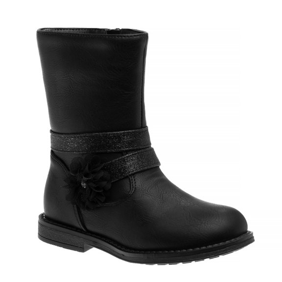 Laura Ashley Toddler Toddler Boots, Black, 5