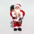 thumbnail image 4 of Música eléctrica Muñeca Noel Baile de y canto Juguete para niños Nuevos adornos Papá Noel eléctrico para chimenea de árbol Niños Llevando Yotijar Papá Noel eléctrico, 4 of 8