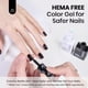 thumbnail image 2 of Esmalte en gel con forma de escarabajos blanco y negro, 15 ml, sin hematoma, 2 unidades, 2 of 7