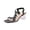 Black#sandals for women wide width, variant on Wide Width Sandals for Women Plus Size Summer Elegant Open Toe Hollow Out Block Heel Sandals Comfortable Dressy Casual Workout Beach Walking Shoes Gray,40