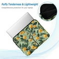 thumbnail image 2 of FORMRS 13"-13.3" Laptop Sleeve Protective Case Soft Carrying Quilted Computer Bag Cover, Orange Tree, 2 of 7