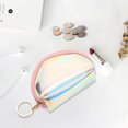 thumbnail image 4 of Coofit Coin Purse Short Holographic Zipper Closure Coin Pouch Coin Wallet Makeup Pouch, 4 of 7