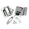 thumbnail image 1 of FASTEC Industrial 43610-00 FIC Travel Trailer Lock with Deadbolt - Chrome, 1 of 3