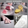 thumbnail image 3 of Large Stainless Steel Cutting Board Set , Titanium Cutting Boards for Kitchen Non Toxic,Double-Sided Chopping Boards for Raw & Cooked Food, Handles Included, Dishwasher Safe, 3 of 6