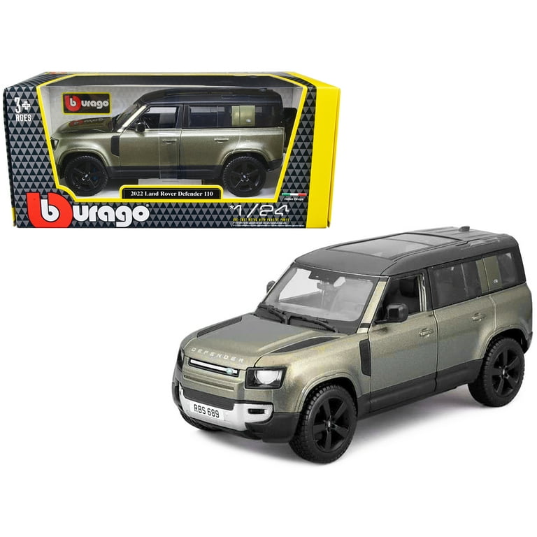 2022 Land Rover Defender 110 Green Metallic with Black Top
