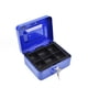 thumbnail image 3 of Billuyoard Caja de dinero de metal portátil y liviana - Caja de almacenamiento de efectivo segura y organizada con cerradura de llave azul Type3 NO3, 3 of 6