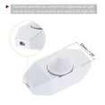 thumbnail image 3 of Uxcell AC 220V 150W Screw Terminal Lamp Dimmer White Rotary Cord Switch 2 Pack, 3 of 6