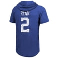 thumbnail image 3 of Men's Majestic Threads Matt Ryan Royal Indianapolis Colts Player Name & Number Short Sleeve Hoodie T-Shirt, 3 of 3