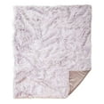thumbnail image 3 of North End Decor Faux Fur Throw Blanket, Mongolian Long Hair Silver,, 3 of 10