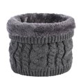 thumbnail image 2 of Plaid Scarf for Women Fall Winter Pashmina Scarves Wraps for Cold Weather Warm Large，Unisex Solid Outdoor Velvet Thicken Couples Knitting Wool Neck Warm Winter Neck Gaiters, 2 of 4
