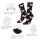 thumbnail image 4 of Balery Gradient Butterfly Calcetas Largas con Estampado para Hombre y Mujer – Suaves y Transpirables, Talla Única (US 5-11), 4 of 6