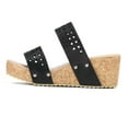 thumbnail image 5 of B91xZ Women's Rhinestone Sandals Non-Slip Quick Drying Soft Lightweight Shower Shoes,Black 6.5, 5 of 5
