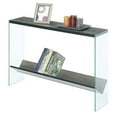 thumbnail image 1 of Convenience Concepts SoHo Table Console V en Bois Gris, 1 of 3
