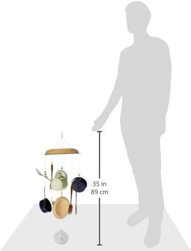 Sunset Vista Designs 80300 Everything But the Sink Sunday Brunch Wind Chime (Discontinued by Manufacturer)