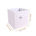 thumbnail image 2 of WREESH Square Foldable Storage Bins Organization and Storage Closet Organizer Storage, 2 of 2