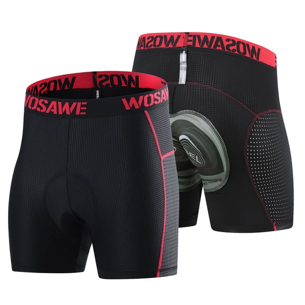 Pantalones cortos de ciclismo para hombre, pantalones cortos con almohadilla de Gel de ciclismo de malla transpirable